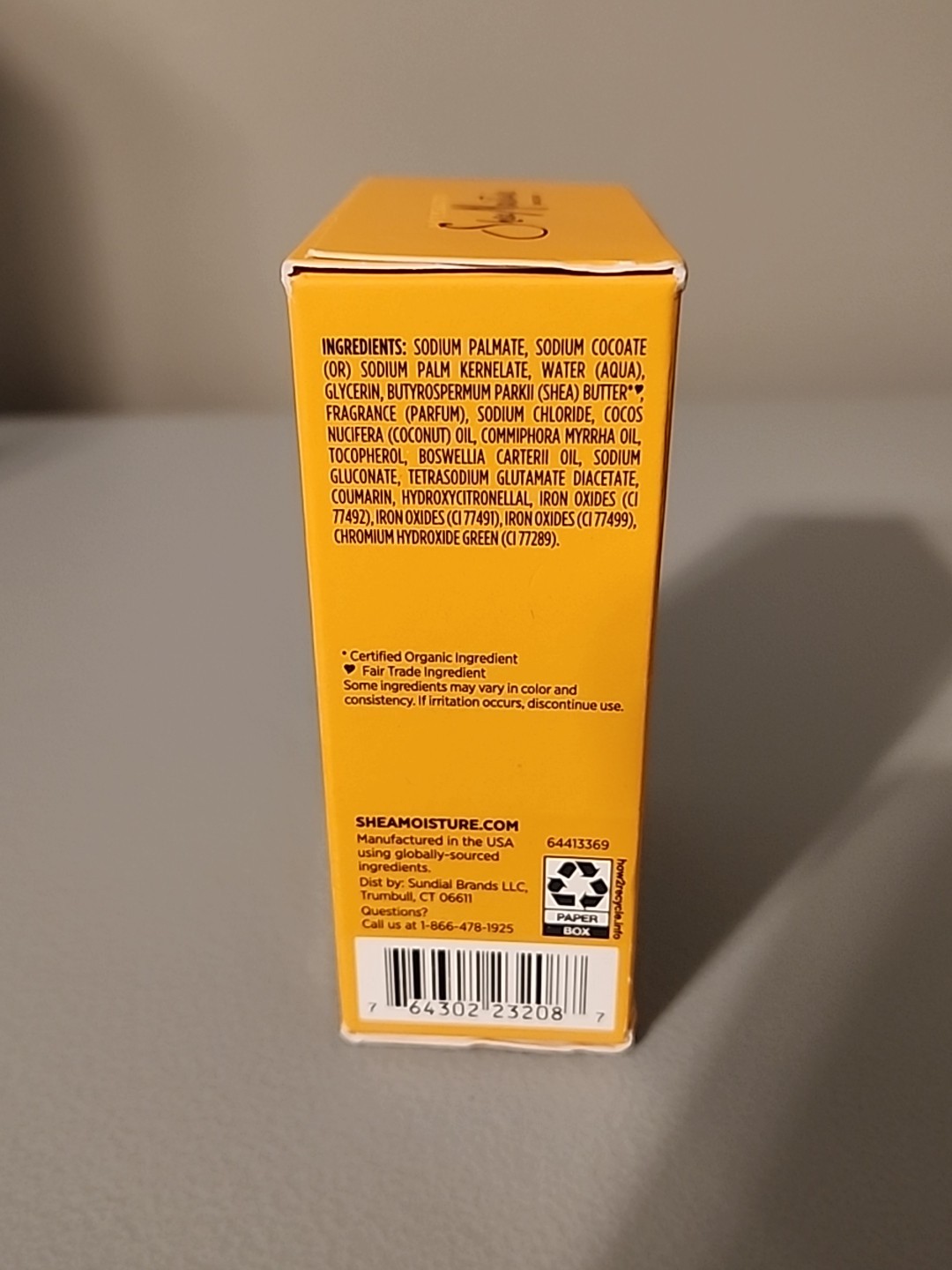 Shea Moisture Raw Shea Butter Bar Soap Deeply Moisturizing 8 Oz Frankincense USA
