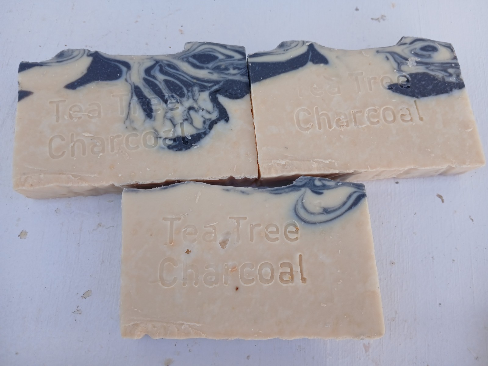 TEA TREE CHARCOAL GOAT MILK SOAP HAPPY GOAT CREAMERY FREE SHIPPING BASIC DIRECT
