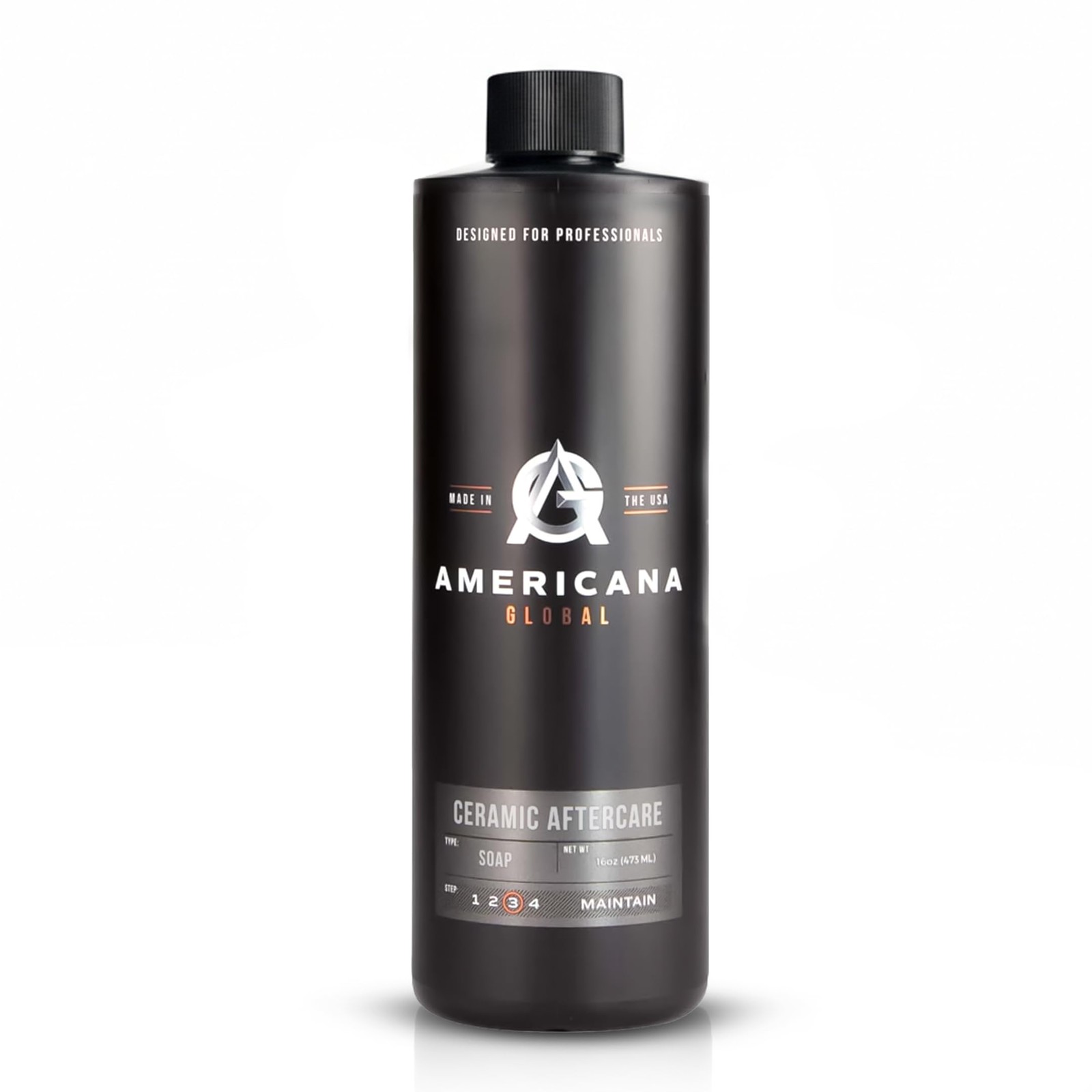 Americana Global Ceramic Aftercare Soap (16 fl. oz) – pH Neutral 2-in-1 Car S…