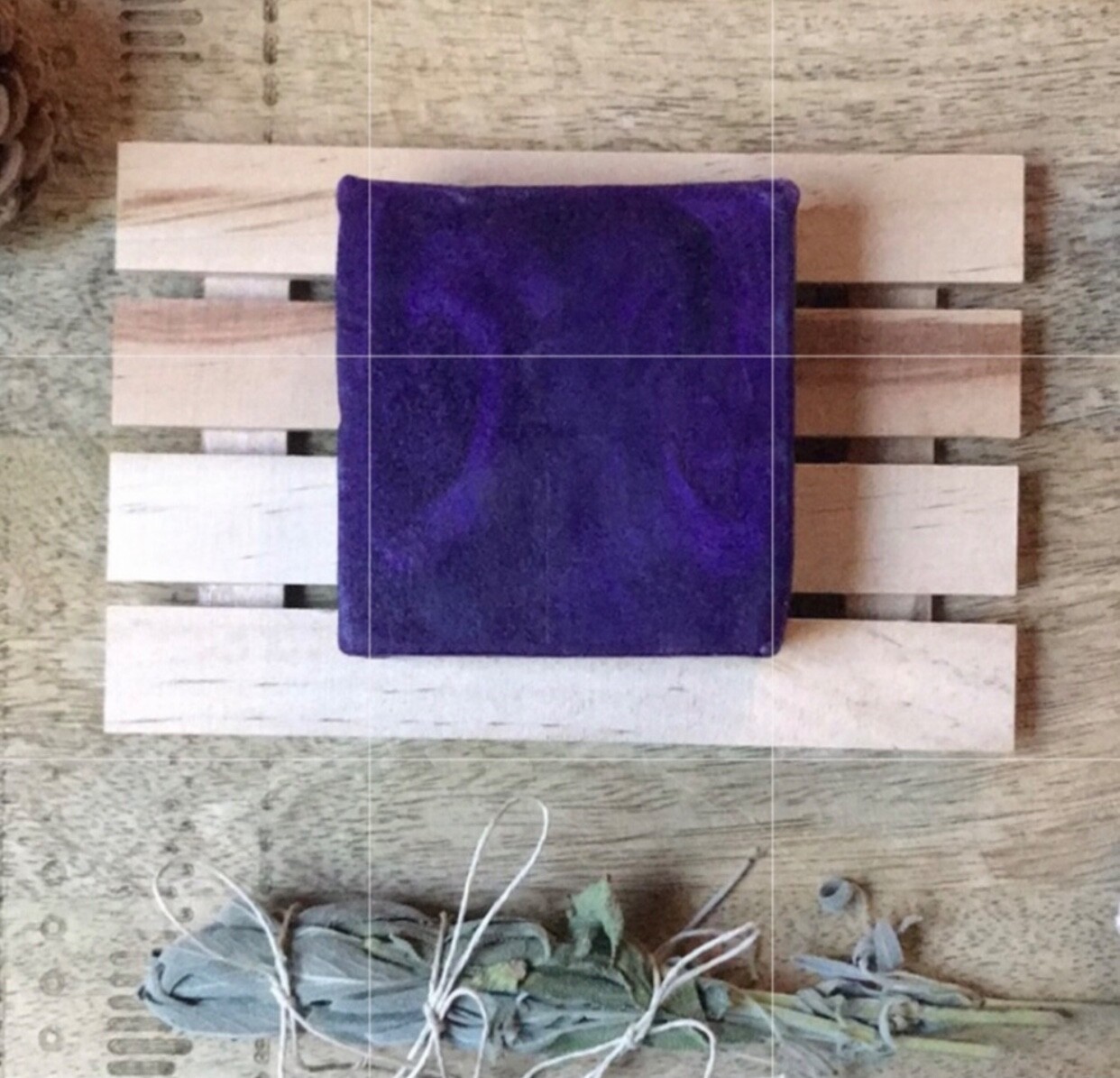 Glycerin soap Purple Lotus vegan soap- free shipping