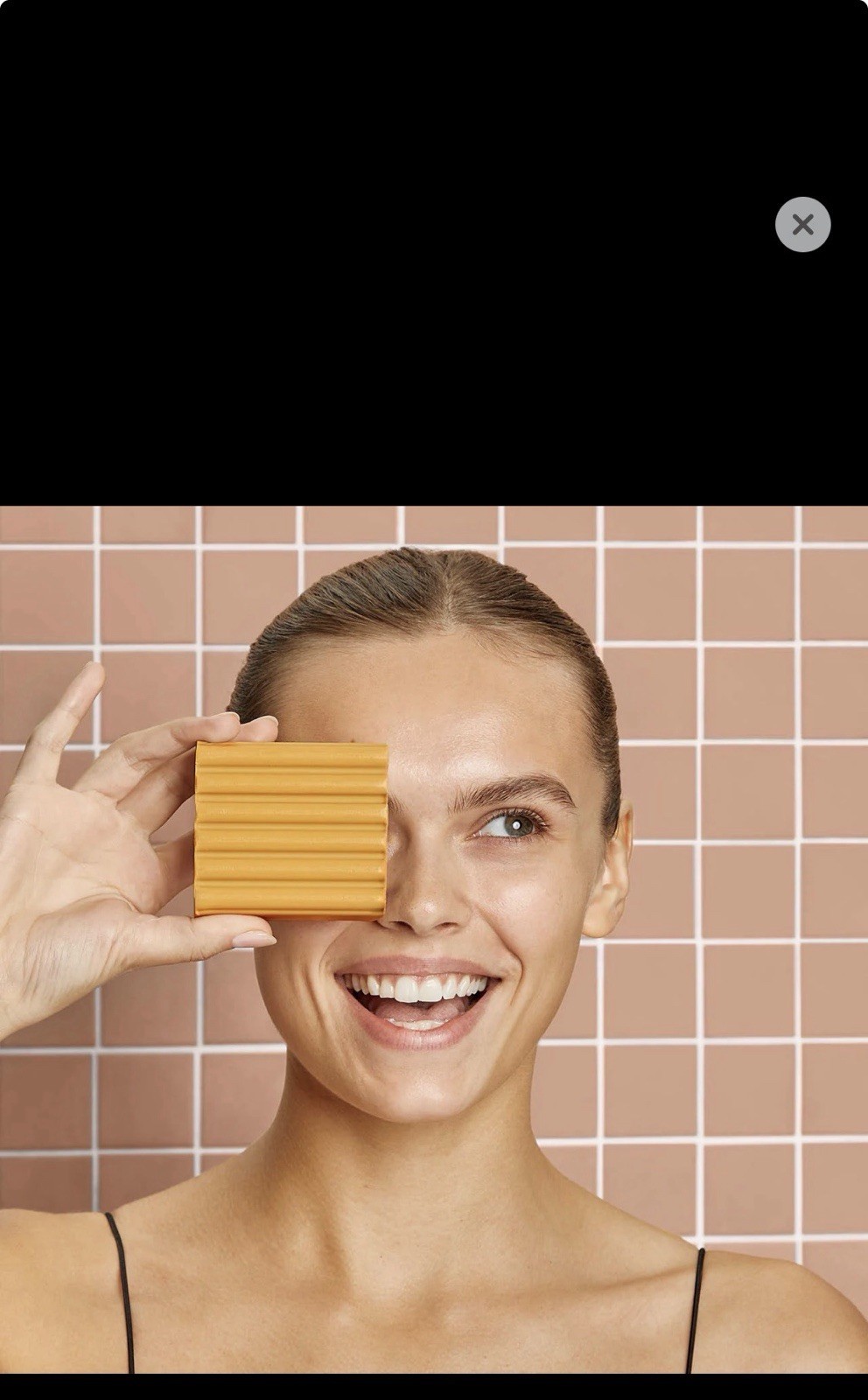 Kitsch Brightening Kojic Acid Solid Face & Body Wash Bar 4 oz Sugared Yuzu