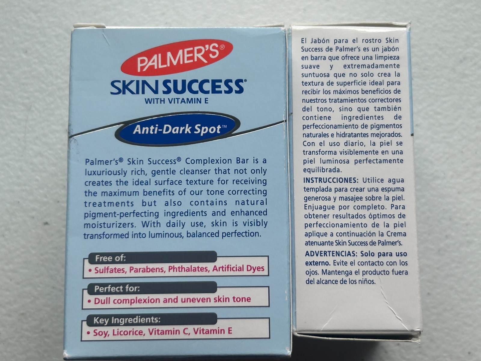 LOT 3: Palmer’s Skin Success Complexion Bar Soap Eventone Anti Dark Spot 3.5oz