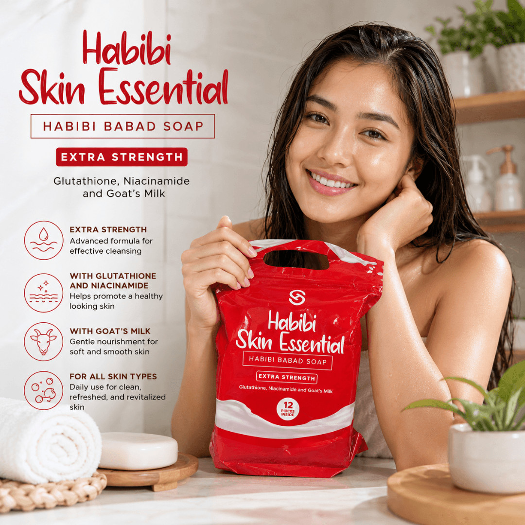 12x Habibi Babad Soap Extra Strength 210g Face & Body Bar with Goat’s Milk