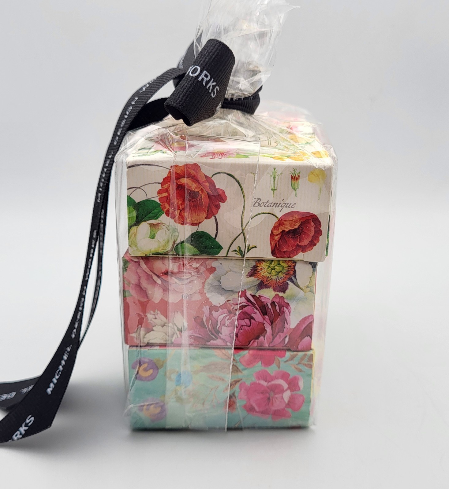 Michel Design Works Soap Trio Gift Set Floral Favorites Artisanal Bath Bar