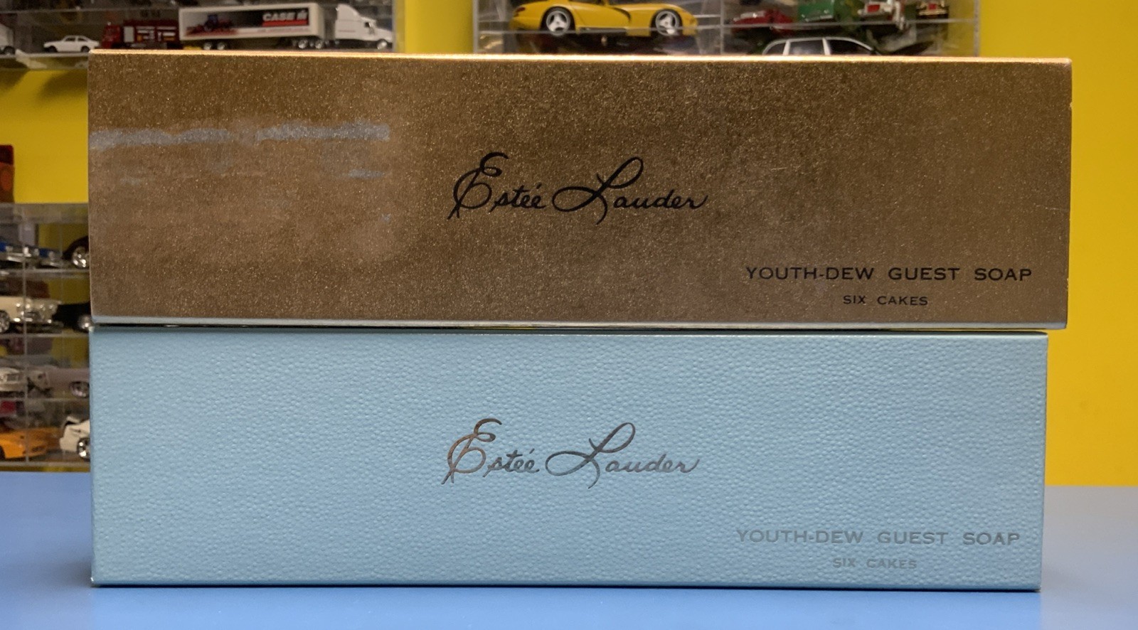 VINTAGE 80s Estée Lauder Youth Dew Guest Soap Multi Pack 6 Sealed Bars