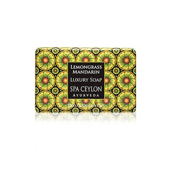 Luxurious Lemongrass Mandarin Luxury Ayurvedic Soap 250g Skin Care Moisturizing