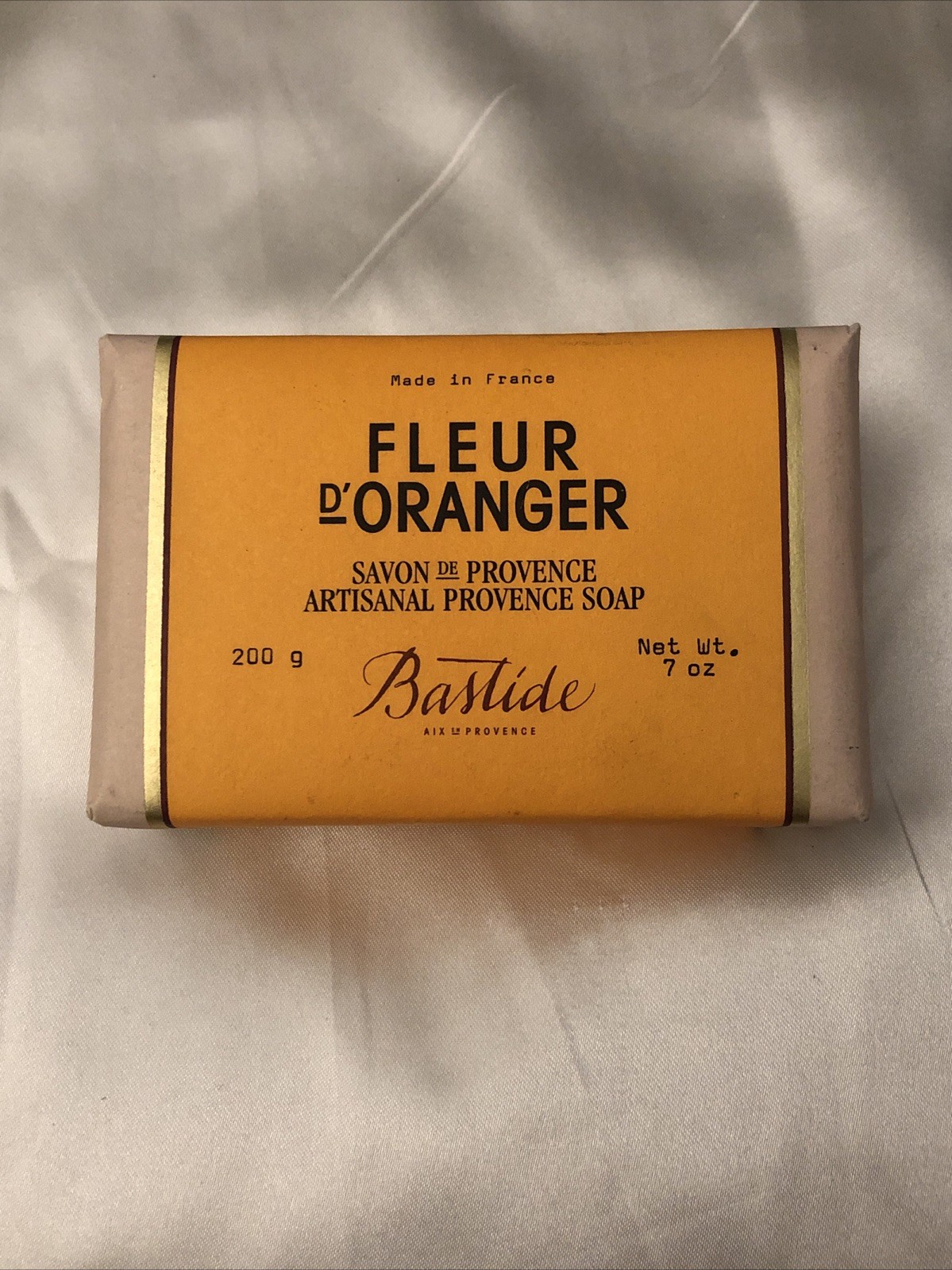 Bastide Artisinal Provence Soap Fleur D’Oranger Sealed 200g NEW