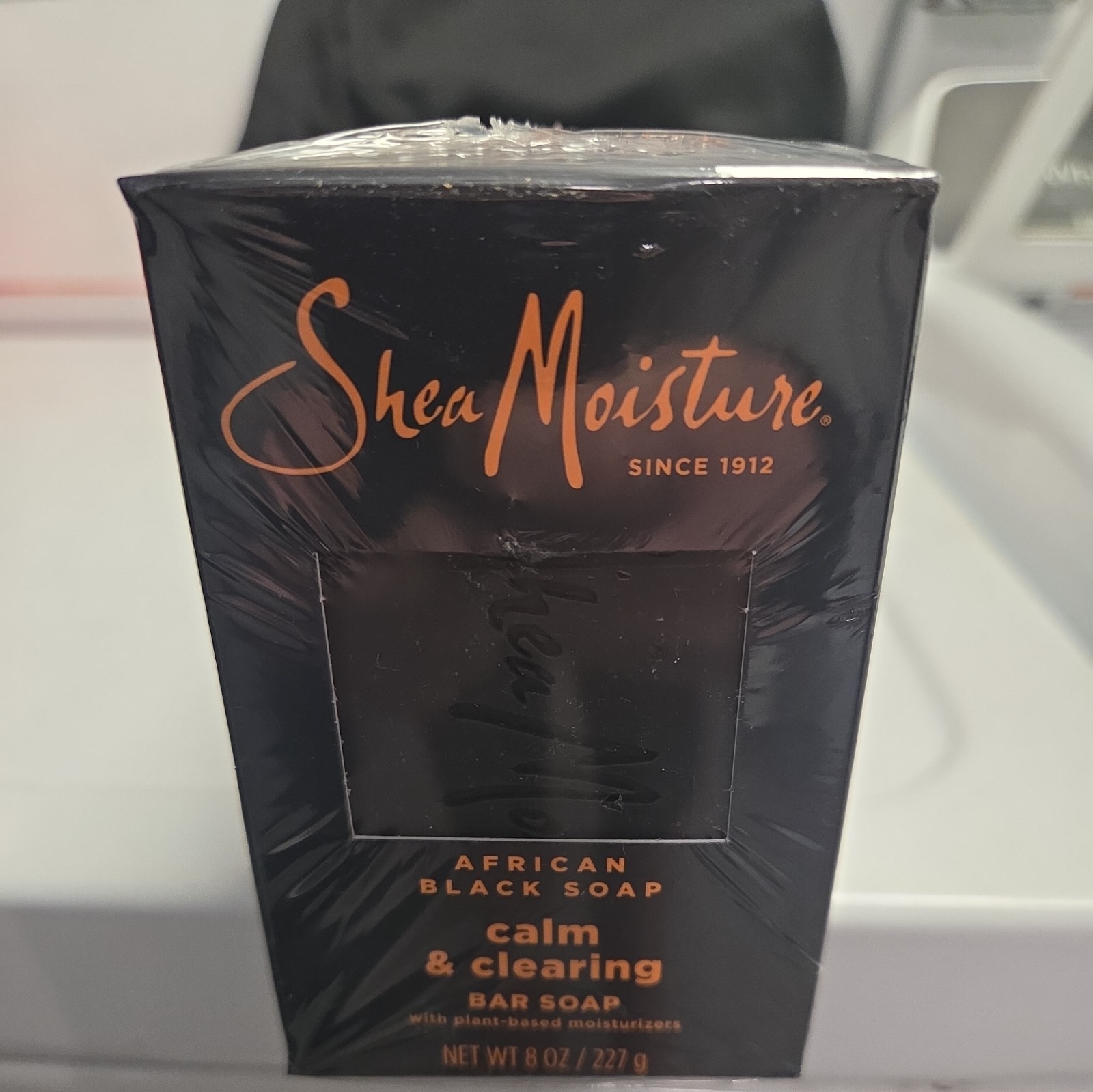 6 Pack SheaMoisture Calm & Clearing African Black Bar Soap, Shea Moisture, 8oz