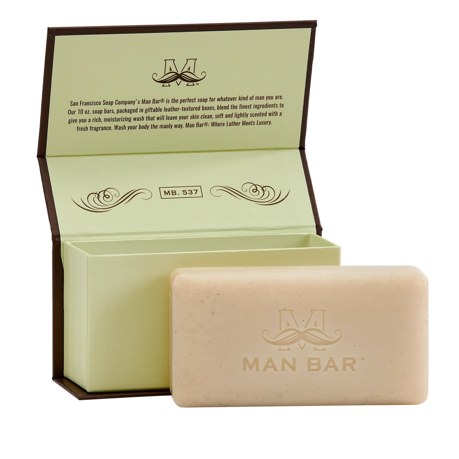 Peppered Cardamom And Juniper Man Bar – Exfoliating – No Harmful Chemicals – …