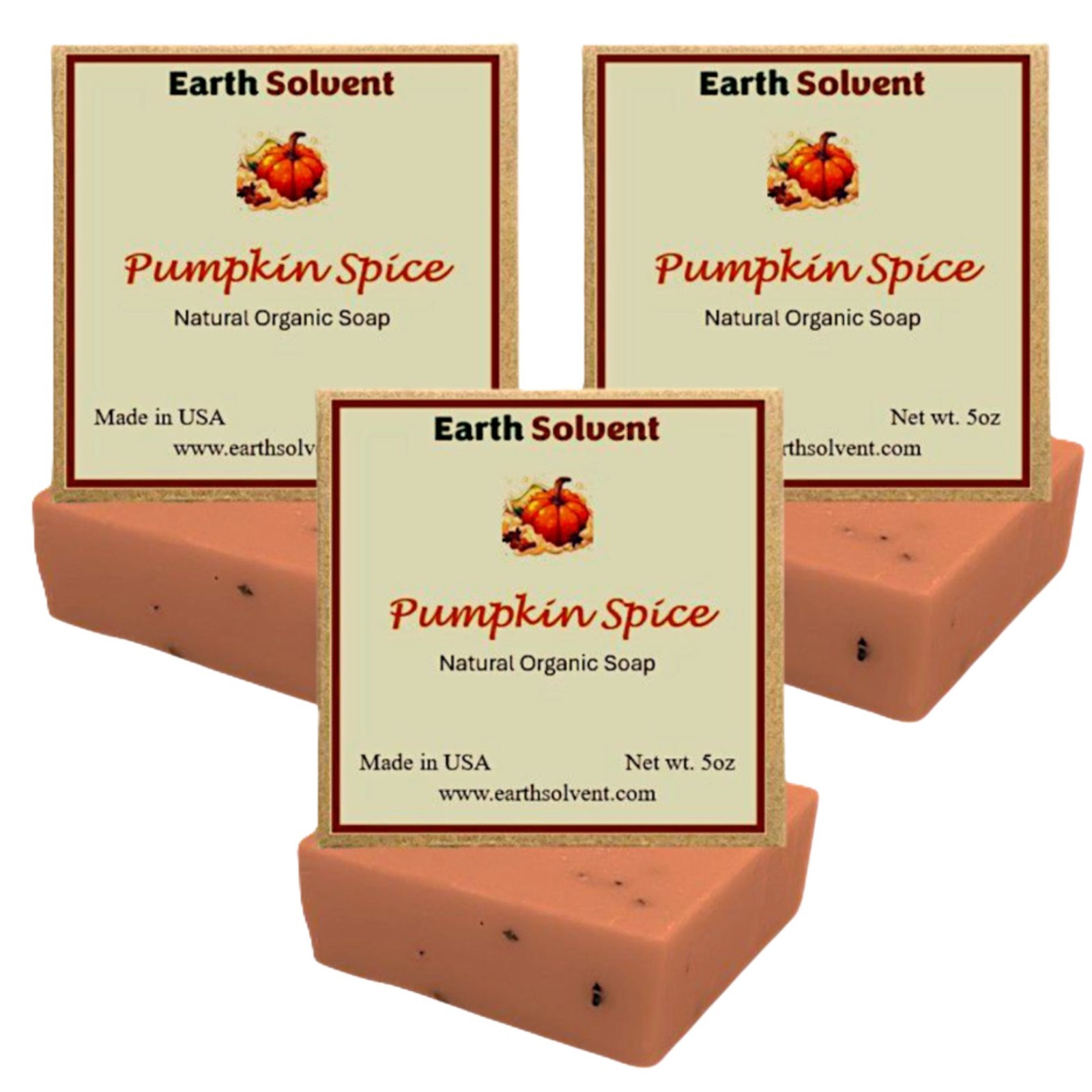 Bar Soaps Natural Organic Soap Bars Made in USA 5oz each Pack of 3
