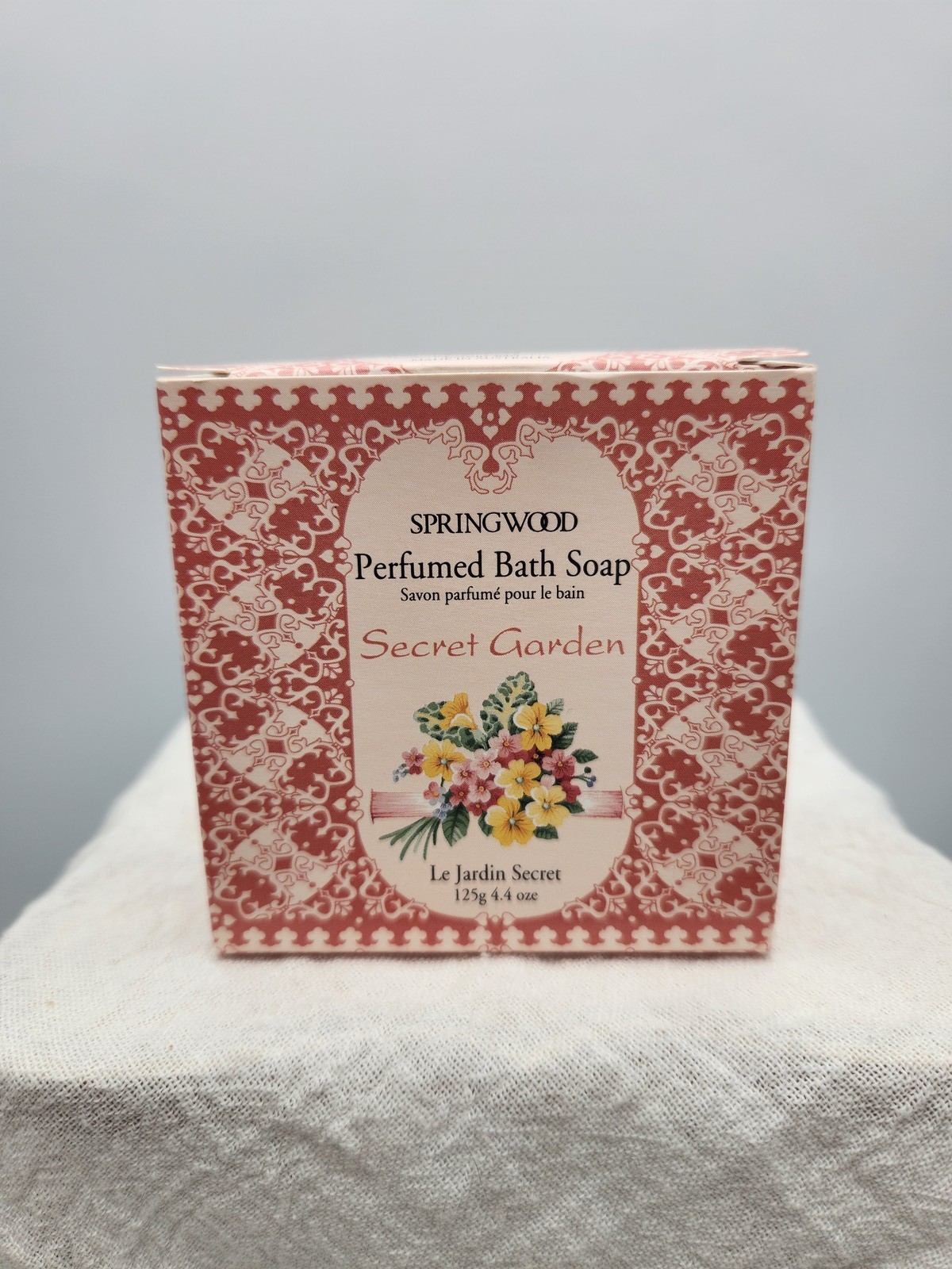 Springwood Perfumed Bath Soap Secret Garden 125g 4.4 oz Made in Australia New B1
