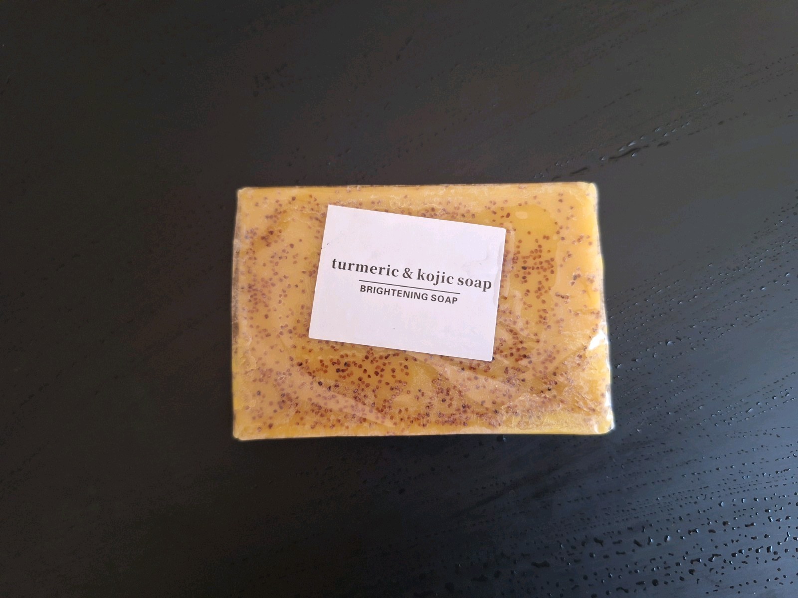 Turmeric Kojic Acid Brightening Soap Skin Lighten Dark Spots Helps Acne