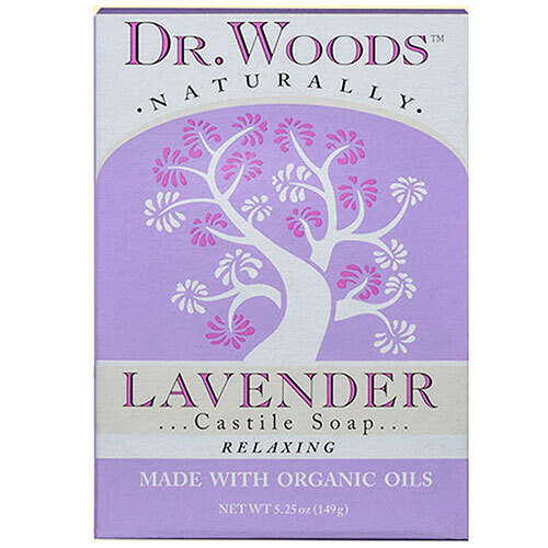 Castile Bar Soap Lavender 5.25 oz By Dr.Woods Products