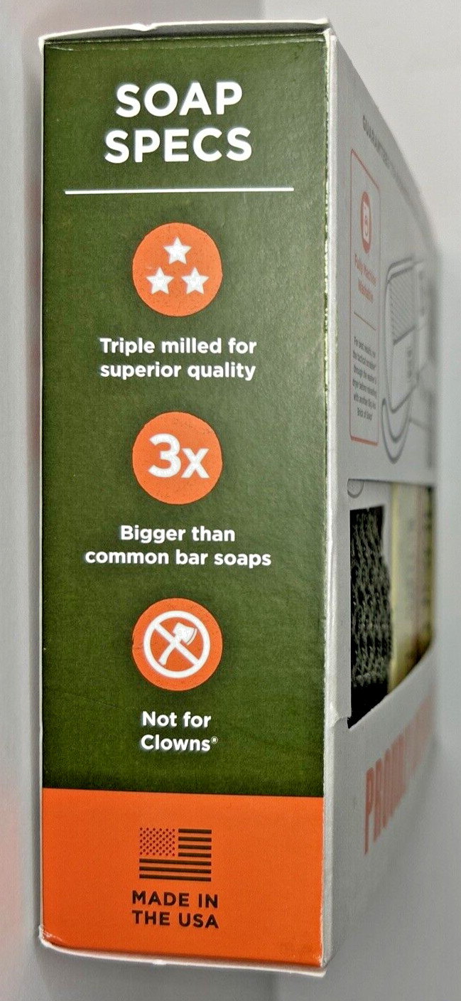 Duke Cannon Bourbon Soap on a Rope TacticalScrubber Bundle Pack Fathers Day Gift