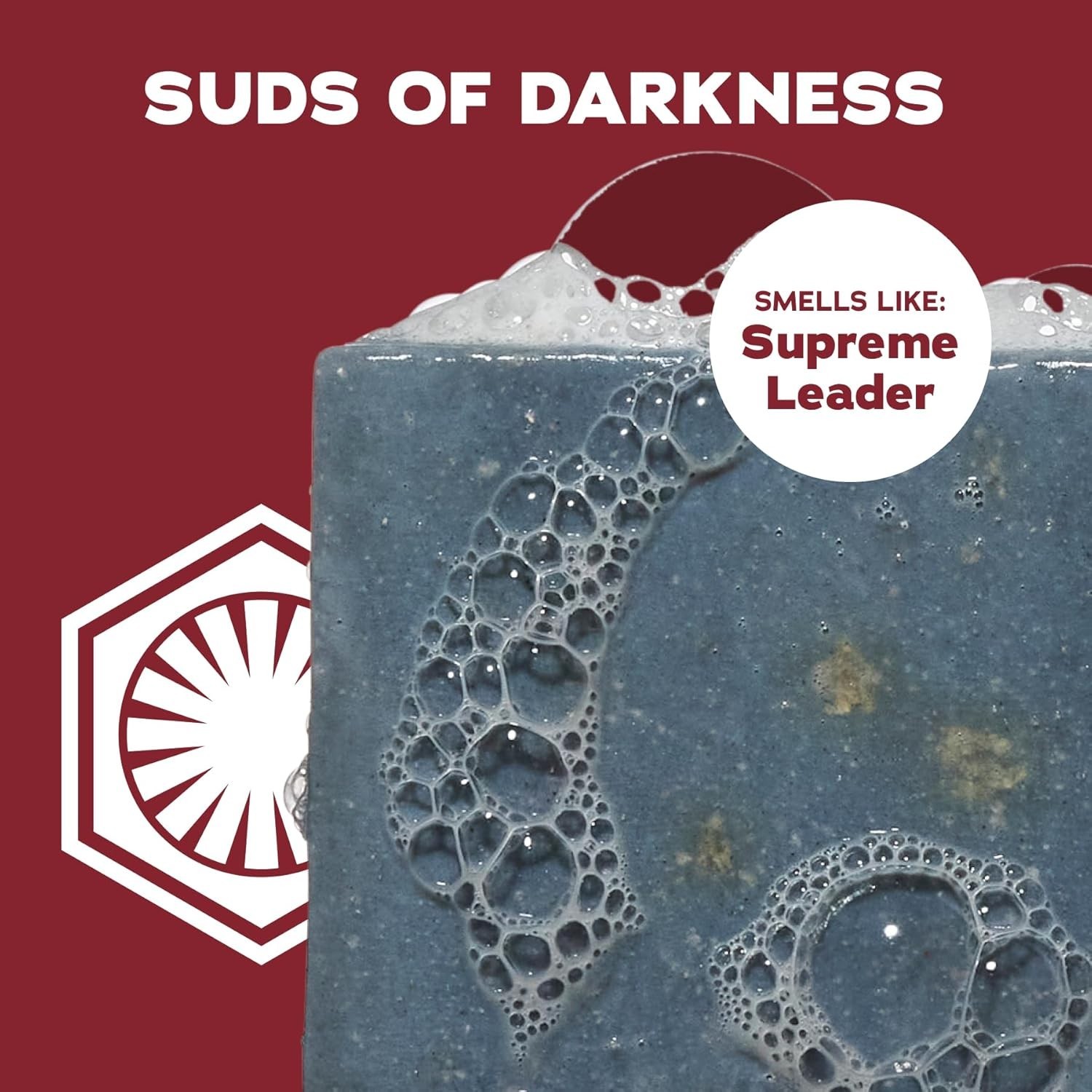 3Pk Dr Squatch Suds of Darkness Star Wars Natural Soap Bars 5 Oz