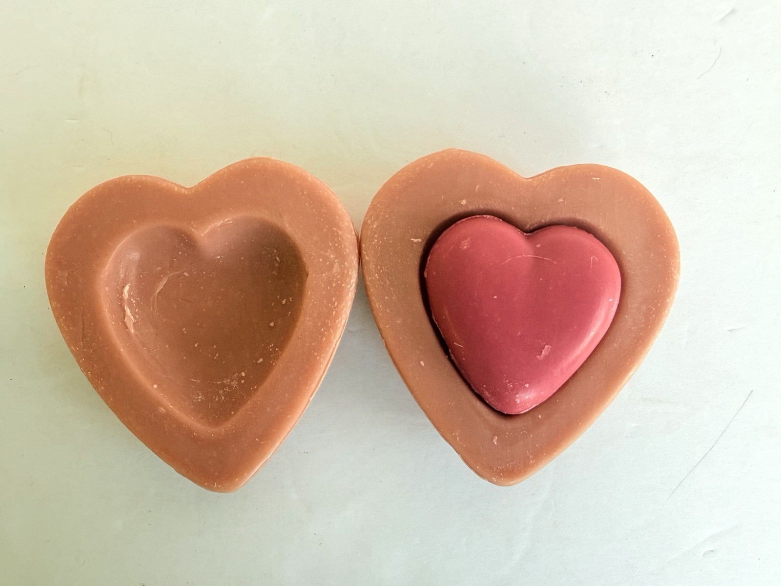 Vintage Avon Soaps Lot – Nesting Heart love Soaps & 2 Garden Floral Soaps – NEW