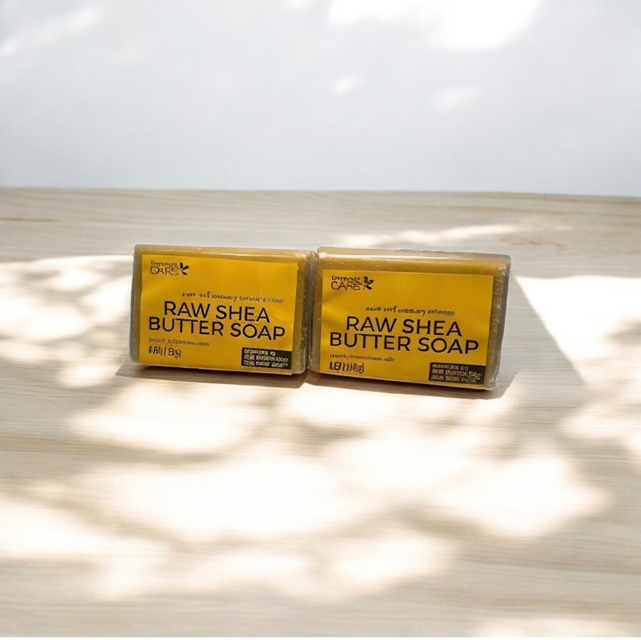 Set of 2-Raw Shea Butter Bar Soap by Personal Care, FREE SHIPPING.