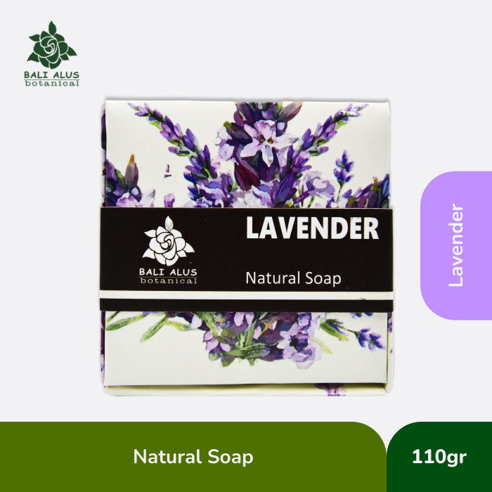 Bali Alus, Natural Soap, 110g, Lavender (Pack of 1)