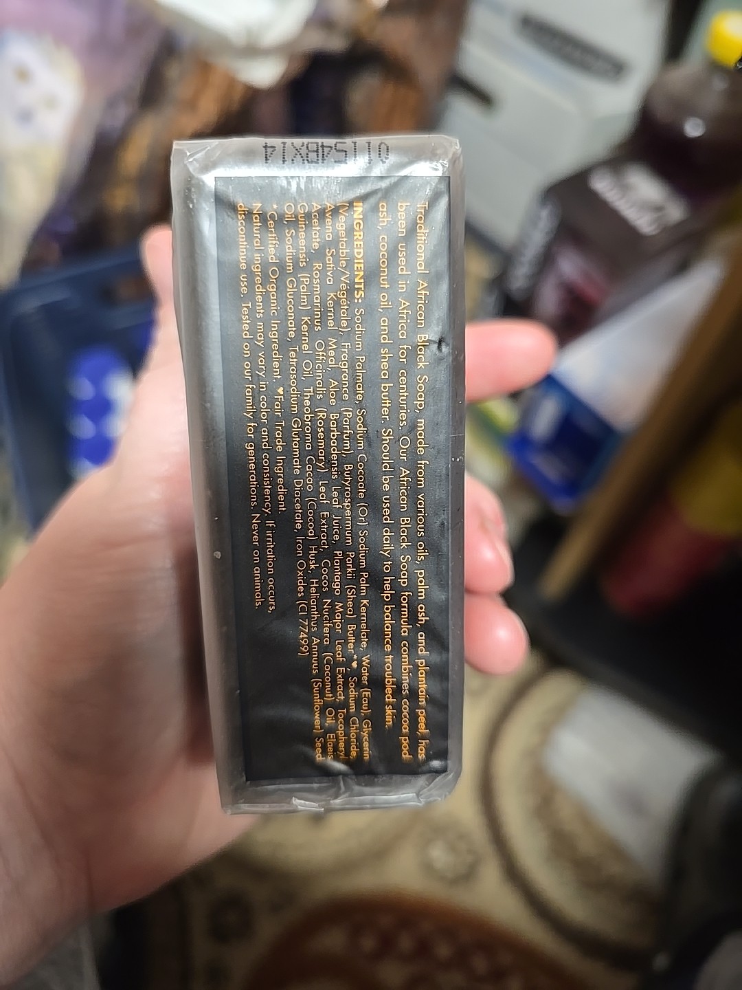 Shea Moisture African Black Soap with Shea Butter Troubled Dry Skin 8 oz NIPS