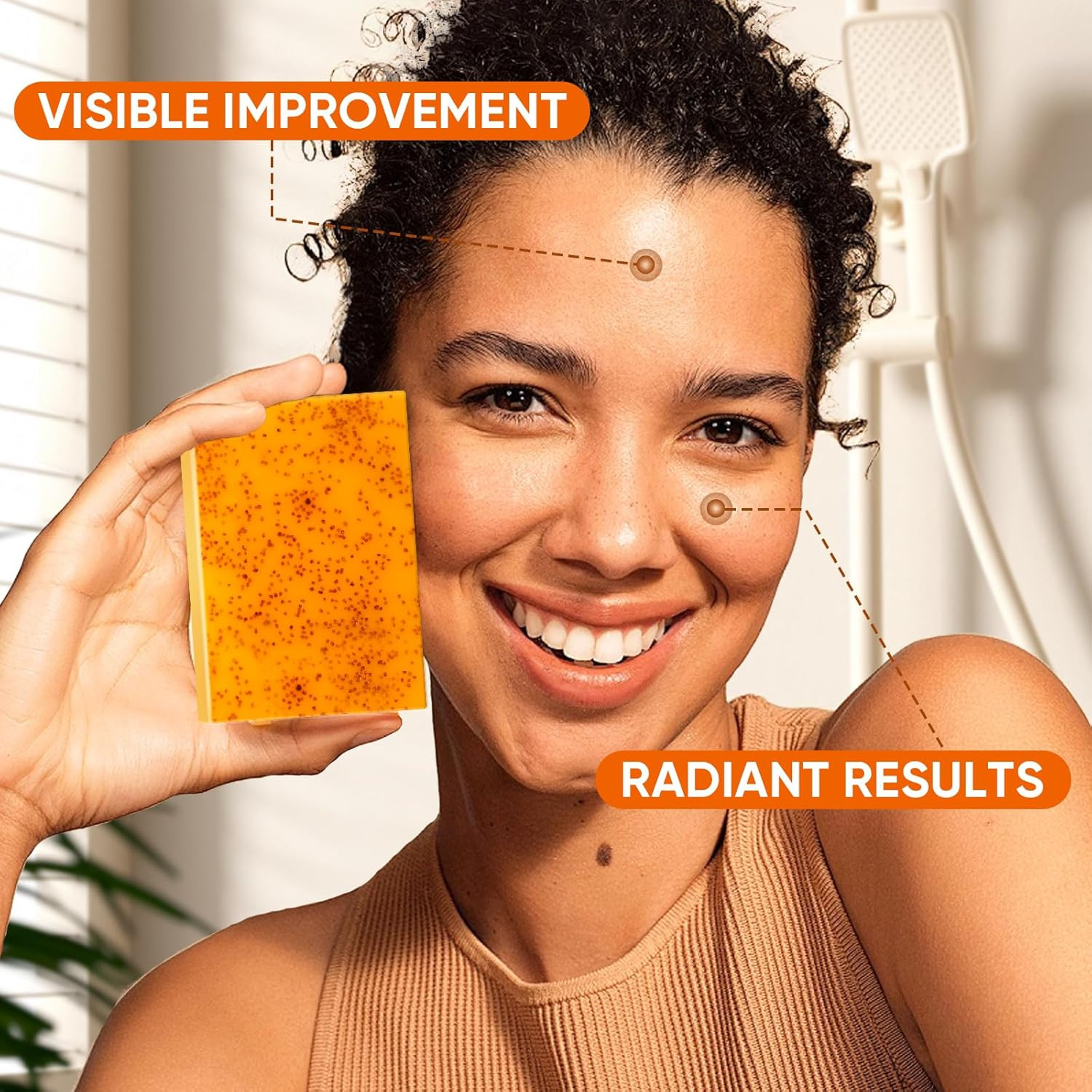 3 Pack Turmeric Kojic Acid Soap Bars – Infused with Retinol, Hydrolyzed