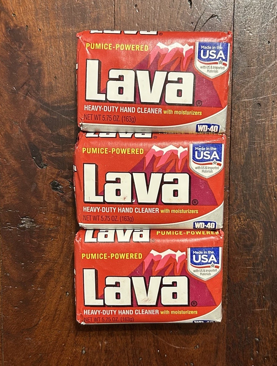 (3) Lava Soap Heavy-Duty Hand Cleaner pumice powered 5.75 oz Bar (Lot of 3)