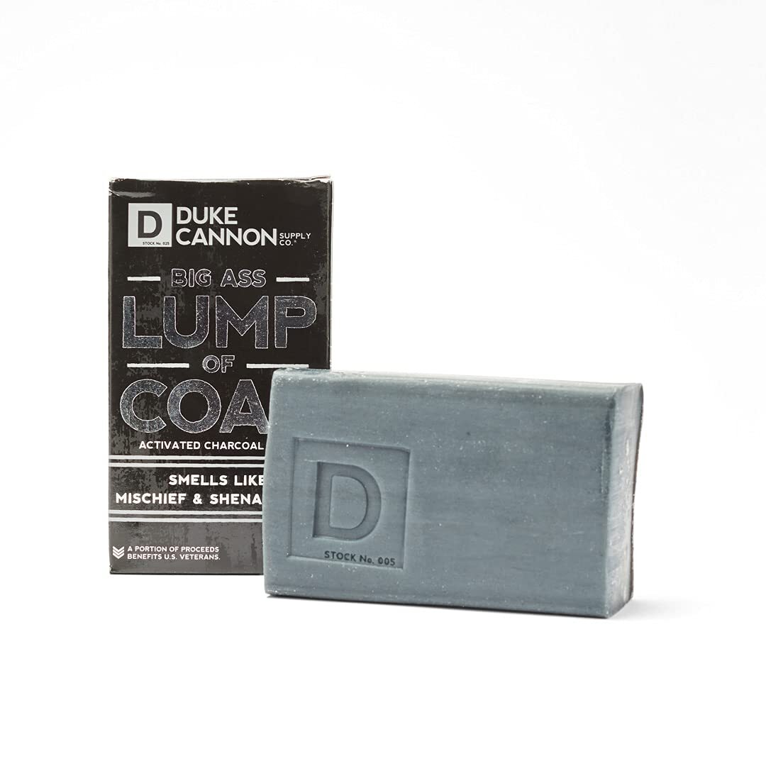 DUKE CANNON SUPPLY CO. BIG ASS LUMP OF COAL BAR SOAP – 1 PACK