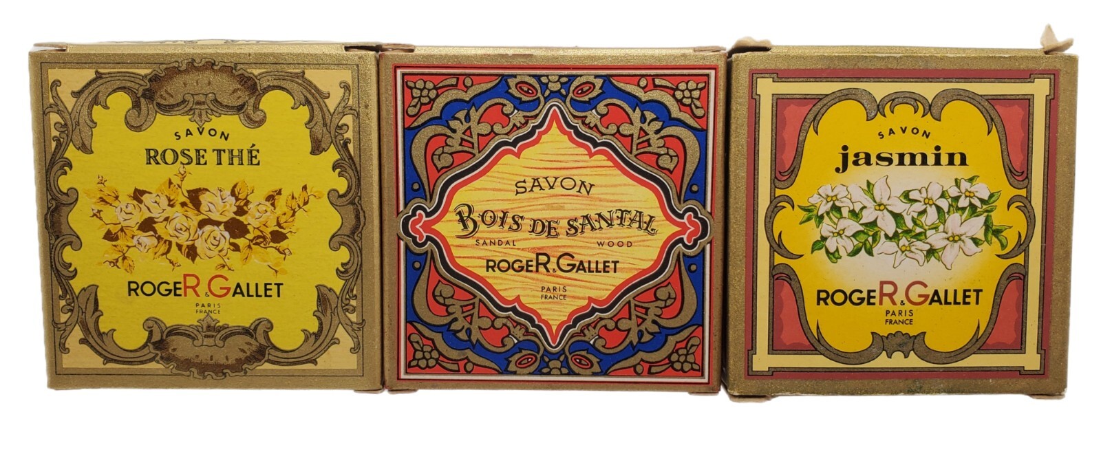 (8) Vtg ROGER & GALLET Guest Soaps Pack 0.9oz Each Luxury Paris New Old Stock