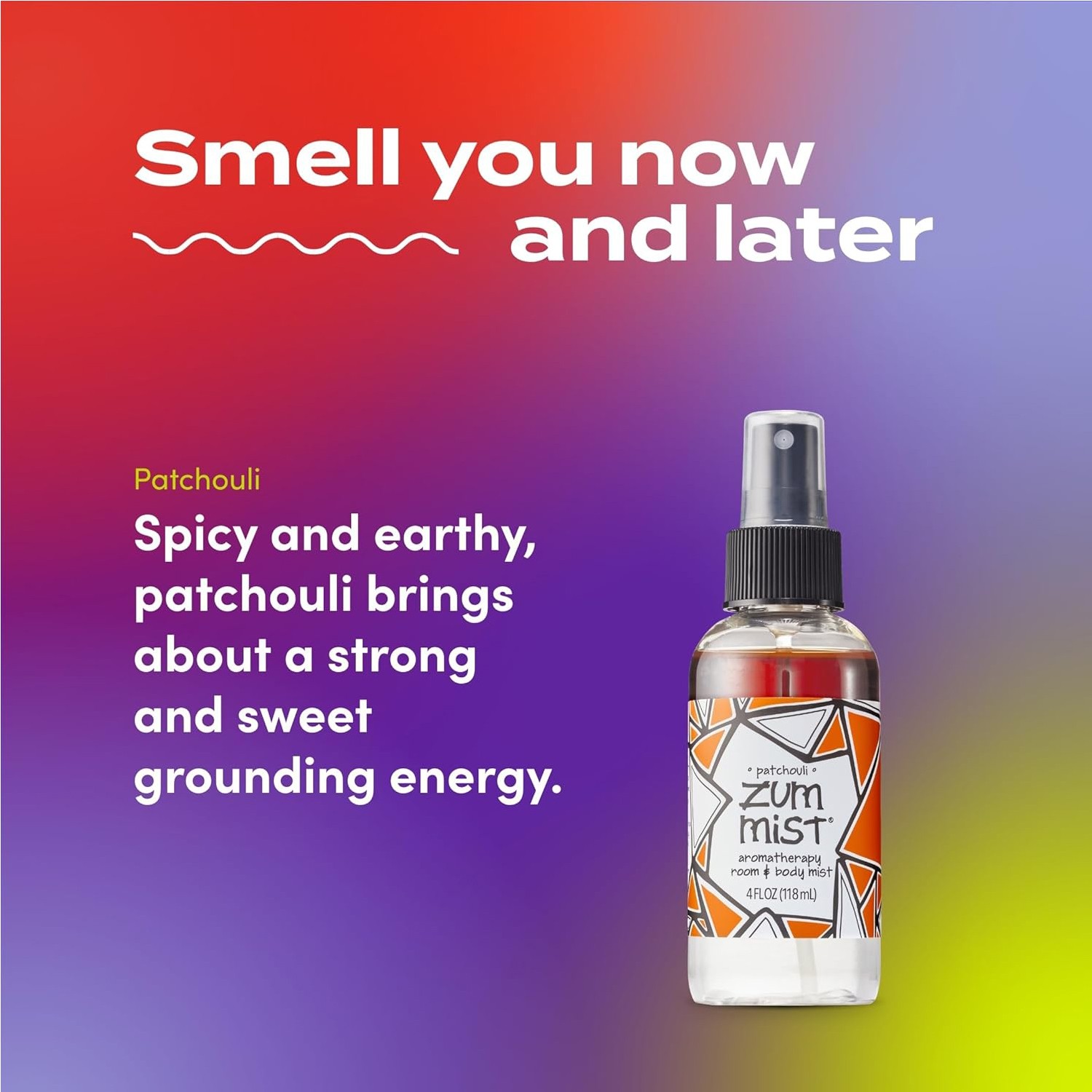 Zum Indigo Wild Mist Room & Body Spray, 4 Fluid Ounces