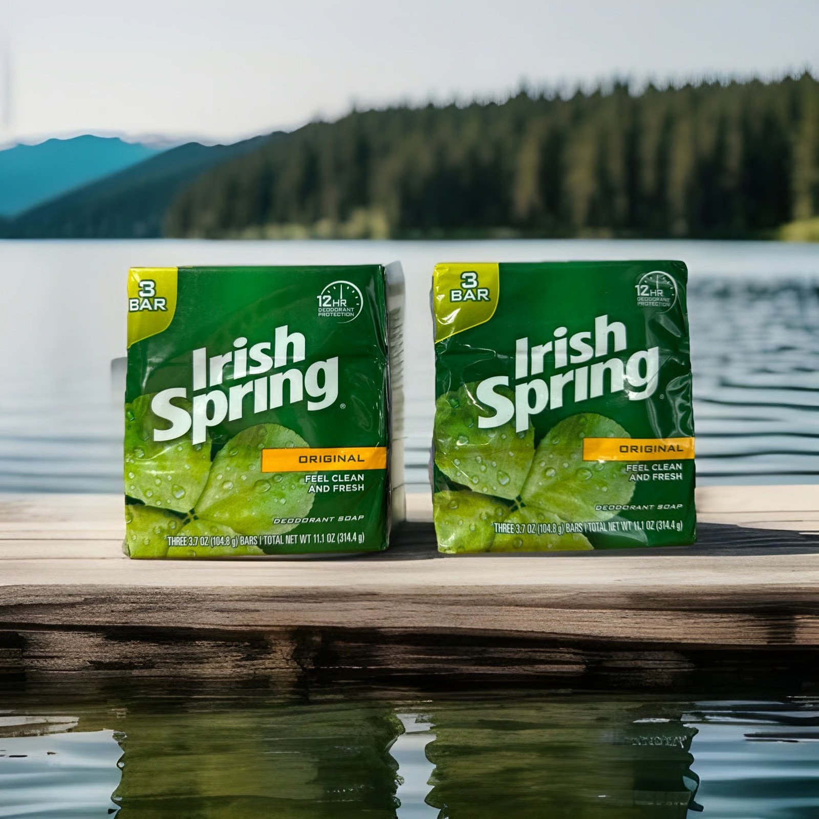 IRISH SPRING BAR SOAP ORIGINAL CLEAN 4 OZ 20 PK FREE SHIPPING!!