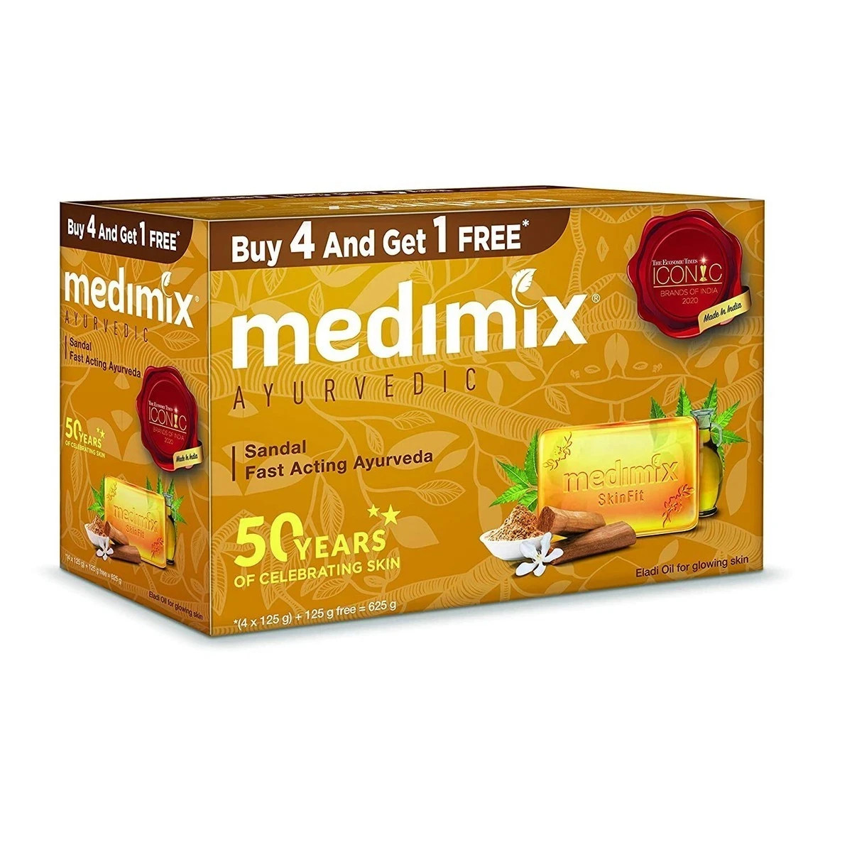 Medimix Ayurvedic Sandal Bathing Soap 125g