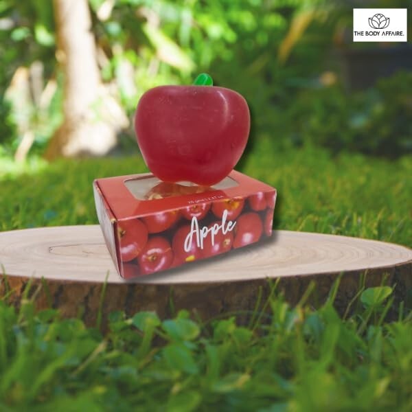 FORGANIK Apple Shape Moisturizing Handmade Soap Pack of 1 For Men & Women 100 Gm