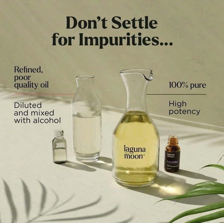 Lagunamoon Essential Oils Aromatherapy Set – 6 0.33 Fl Oz (Pack of 6), Green