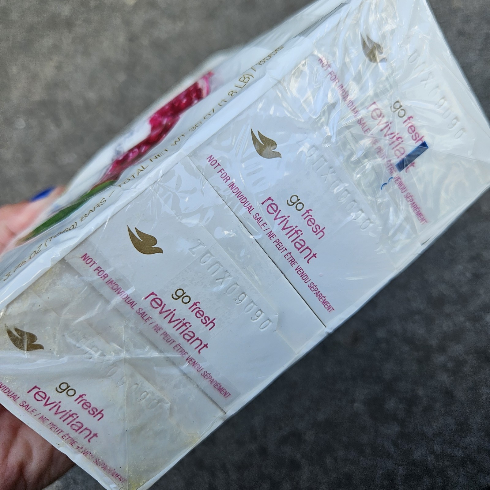 Dove Revive Pomegranate & Lemon Verbena Scent – 8 3.75oz Bath Bars Moisturizing