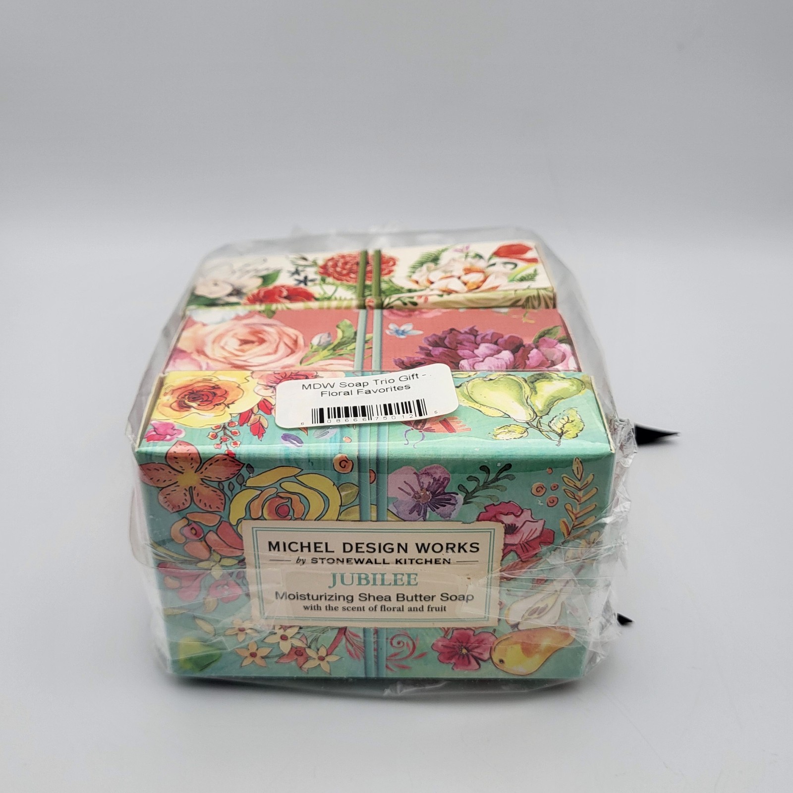 Michel Design Works Soap Trio Gift Set Floral Favorites Artisanal Bath Bar