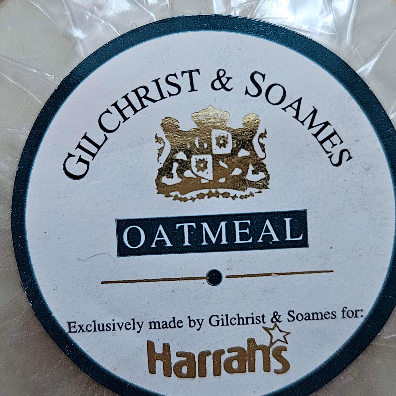 Gilchrist & Soames Cleansing Bar – Oatmeal Soap 1.5 oz, From Harrahs, Lot of 6