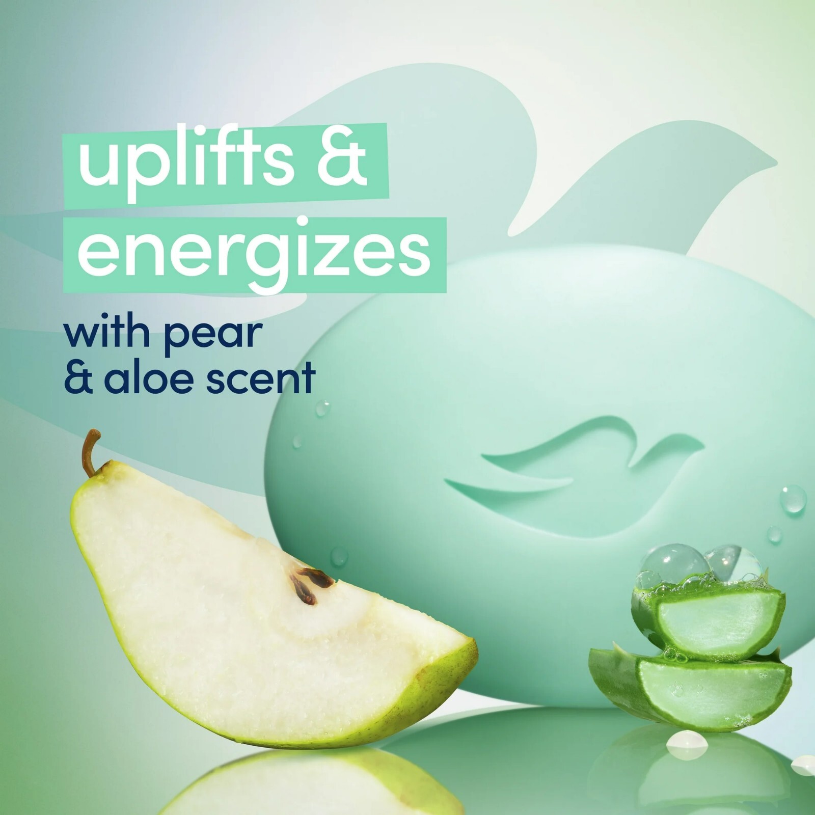 Awakening Gentle Beauty Bar Soap All Skin Type, Pear and Aloe, 3.75 Oz (8