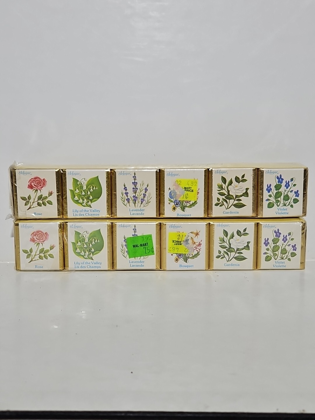 Vintage ENGLISH BATH CUBES 2 Packs Of 6 Double Cubes – Made in England ~FREESH~