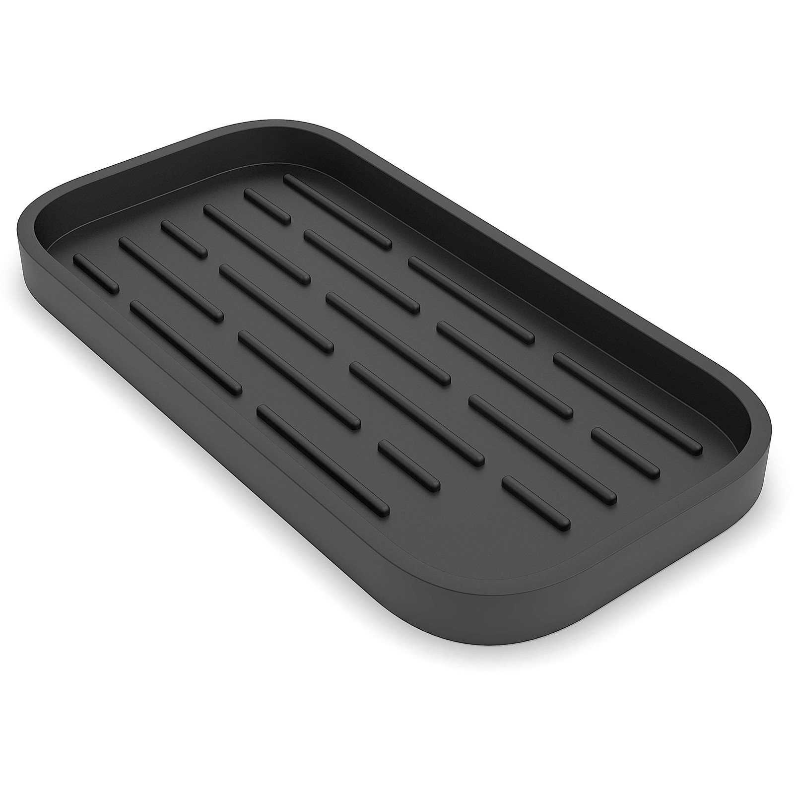 ZAPPOWARE Kitchen Sink Organizer | Silicone Sponge Holder – Storage Tray for …