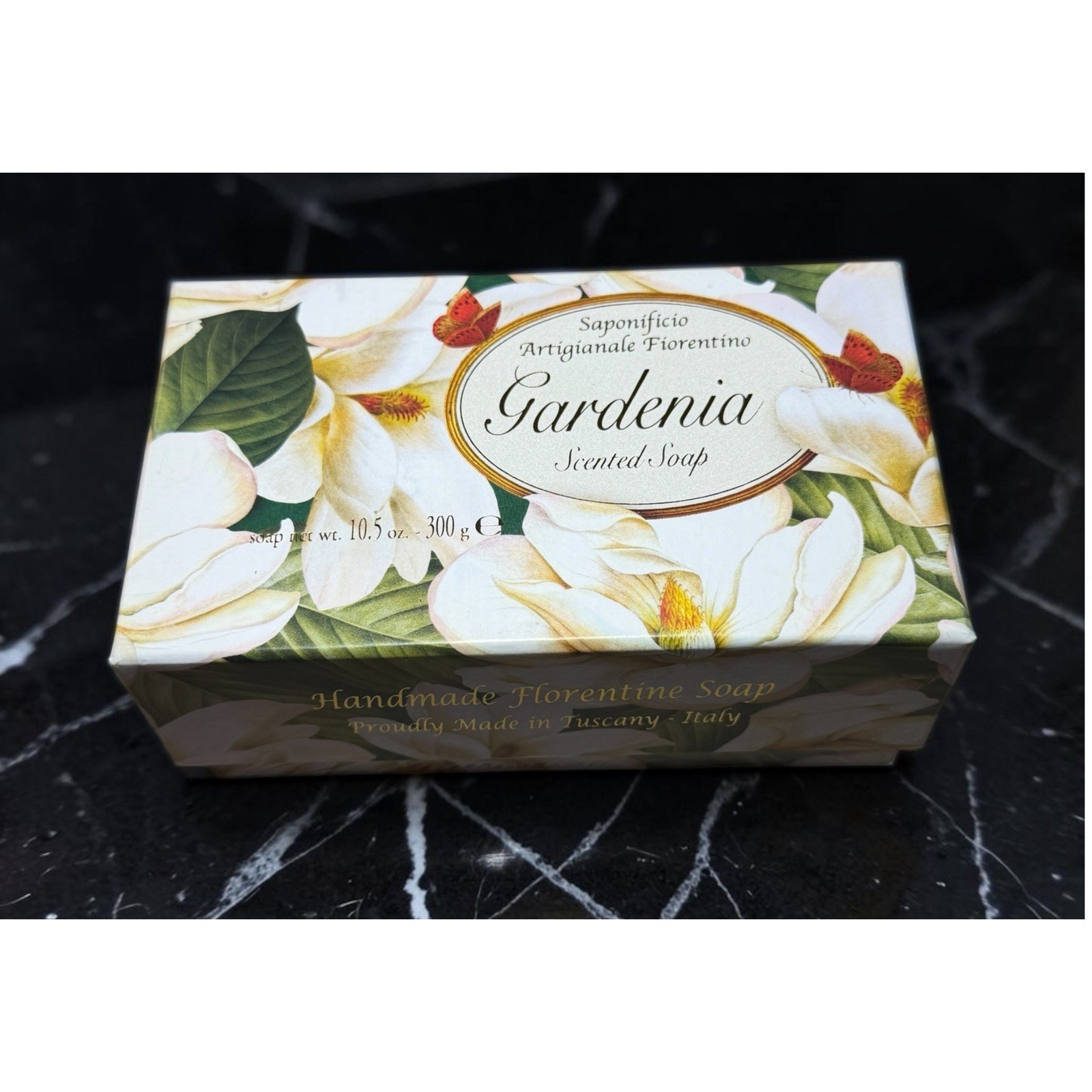Saponificio Artigianale Fiorentino Gardenia Soap Unisex 10.5oz Italian Floral