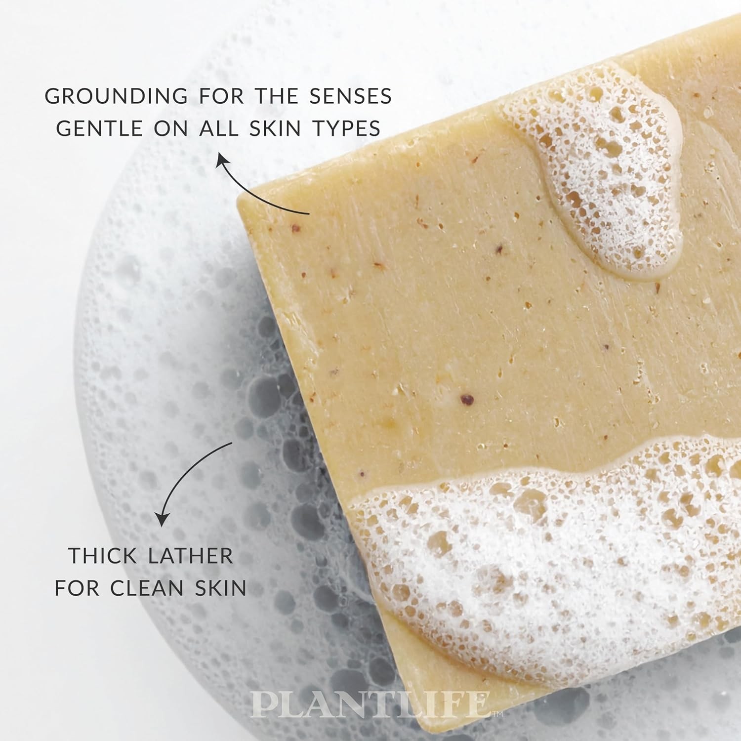 Frankincense and Myrrh Herbal Soap 4 Ounce Natural Plant Based Cleanser