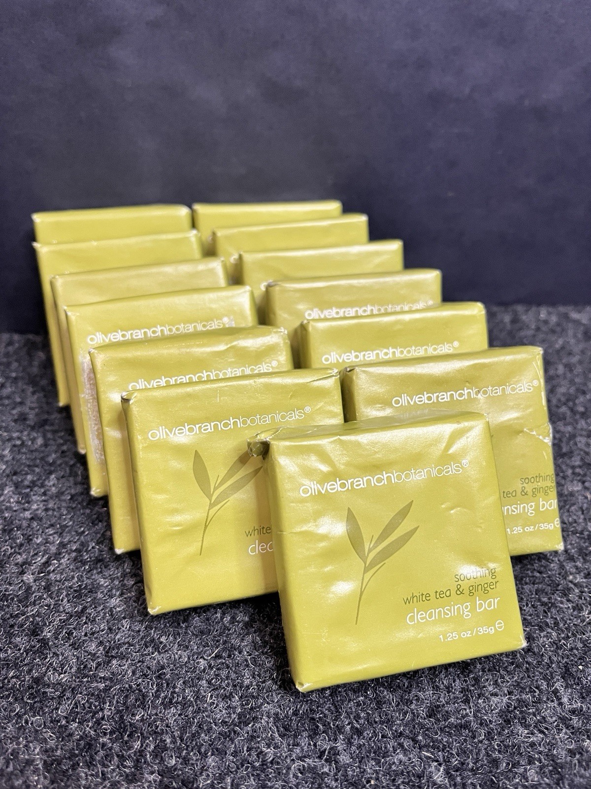 13 Olive Branch Botanicals Soothing White Tea & Ginger Cleansing Bars