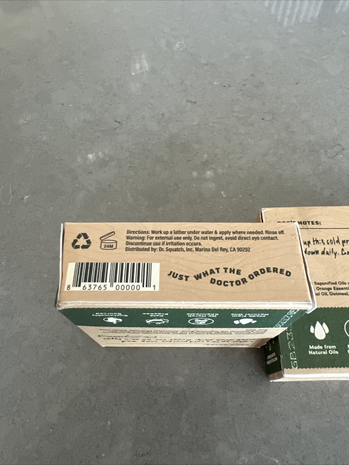 2 Pk Dr. Squatch PINE TAR 5oz Bars HEAVY GRIT | New W/ Fast Shipping!