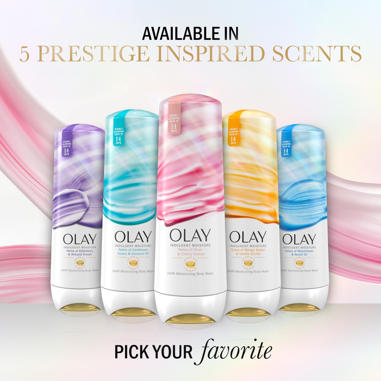 Olay Indulgent Moisture Body Wash For Women 20 Fl Oz Caribbean Guava Coconut