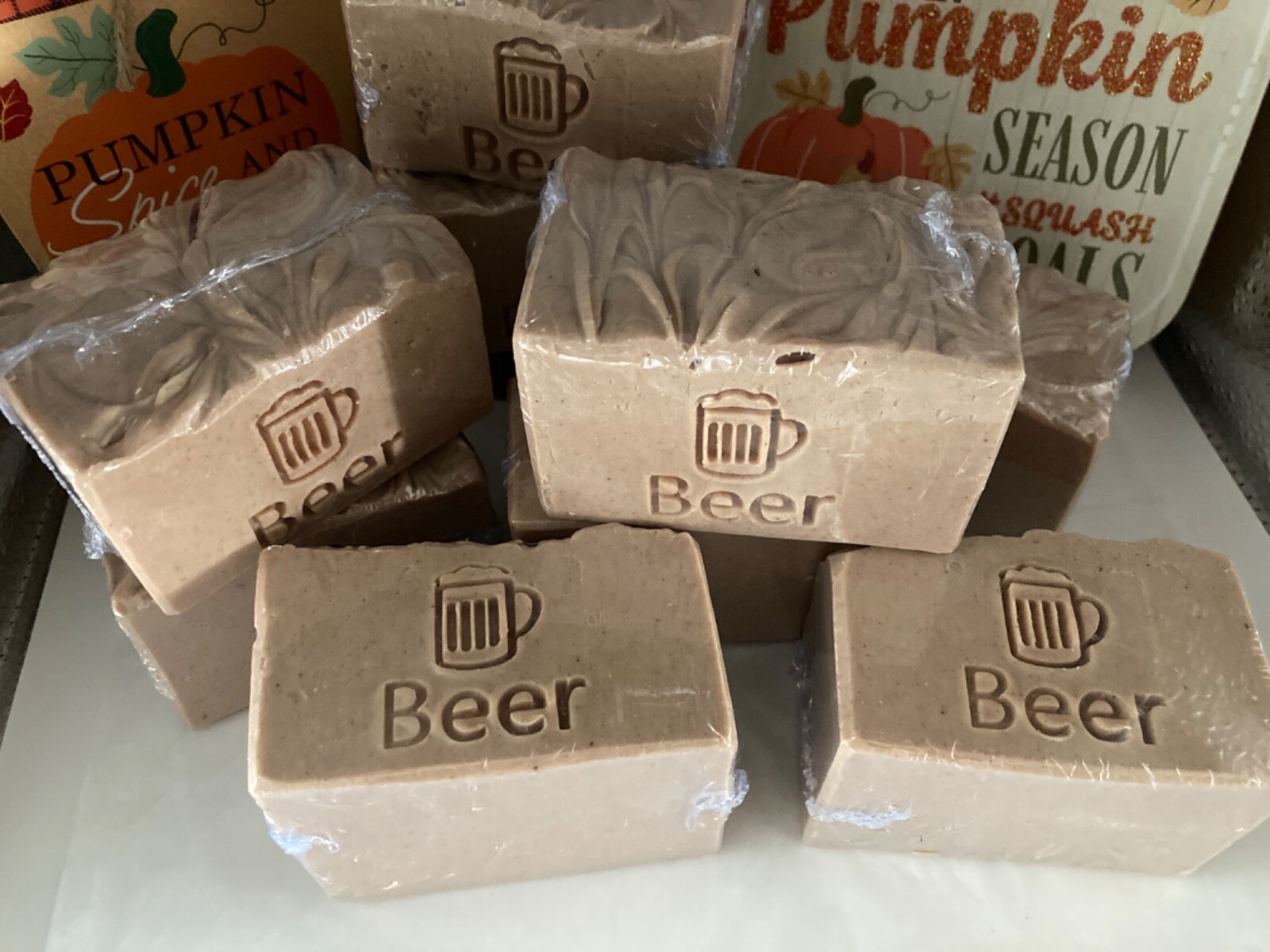 Chunky Jumbo Cavalier Fragrance Face, Hand & Body Beer Soap For Men, Lot 3