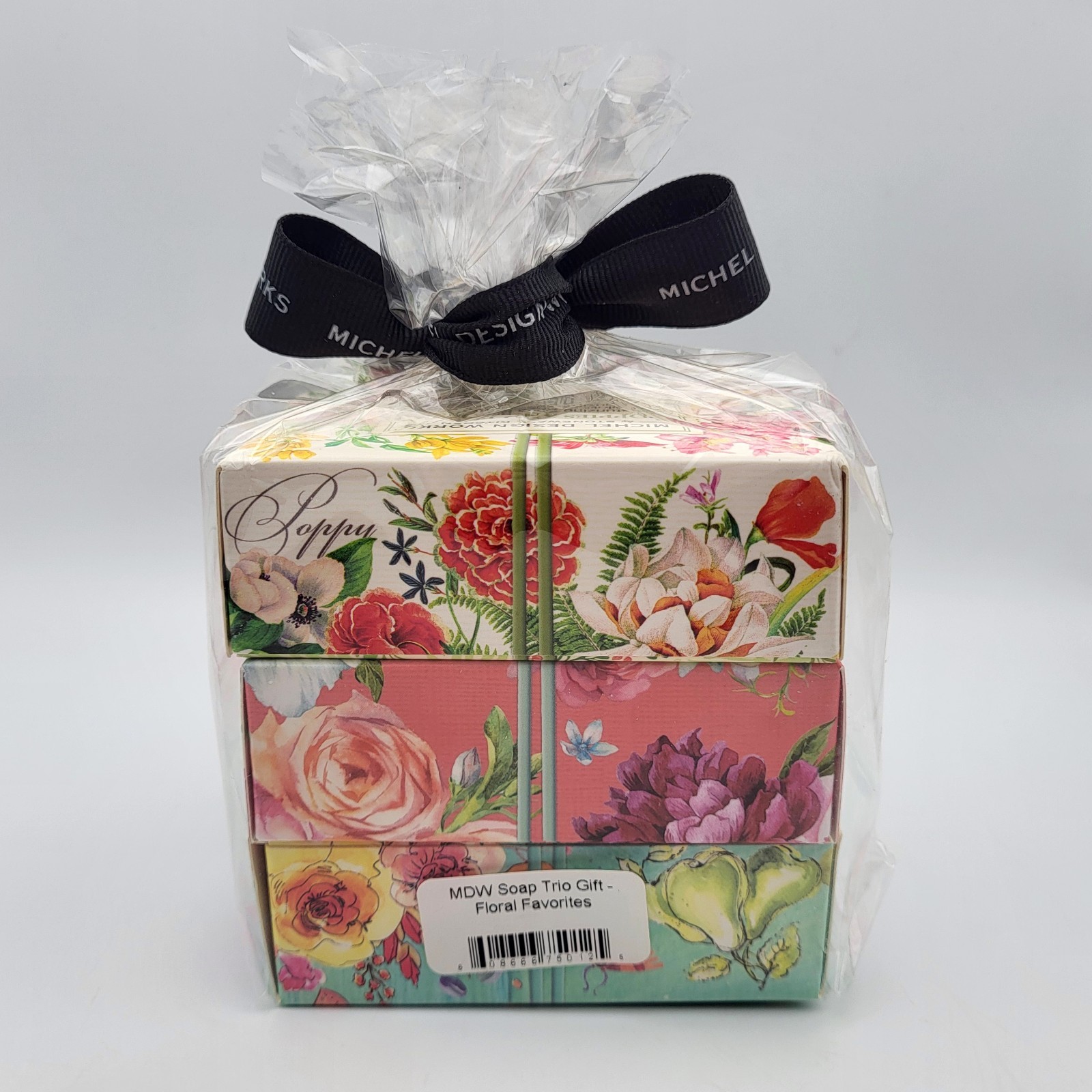 Michel Design Works Soap Trio Gift Set Floral Favorites Artisanal Bath Bar