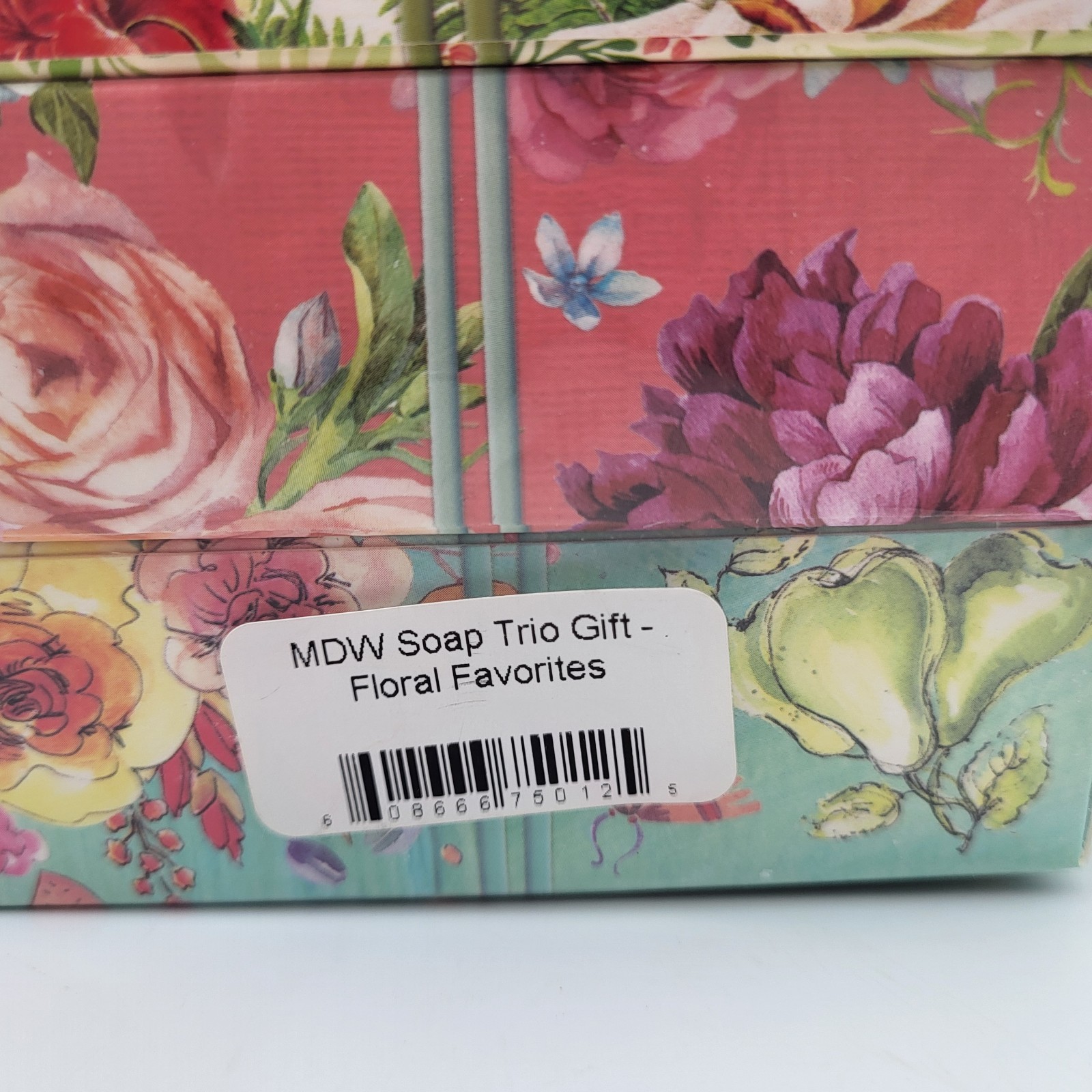 Michel Design Works Soap Trio Gift Set Floral Favorites Artisanal Bath Bar
