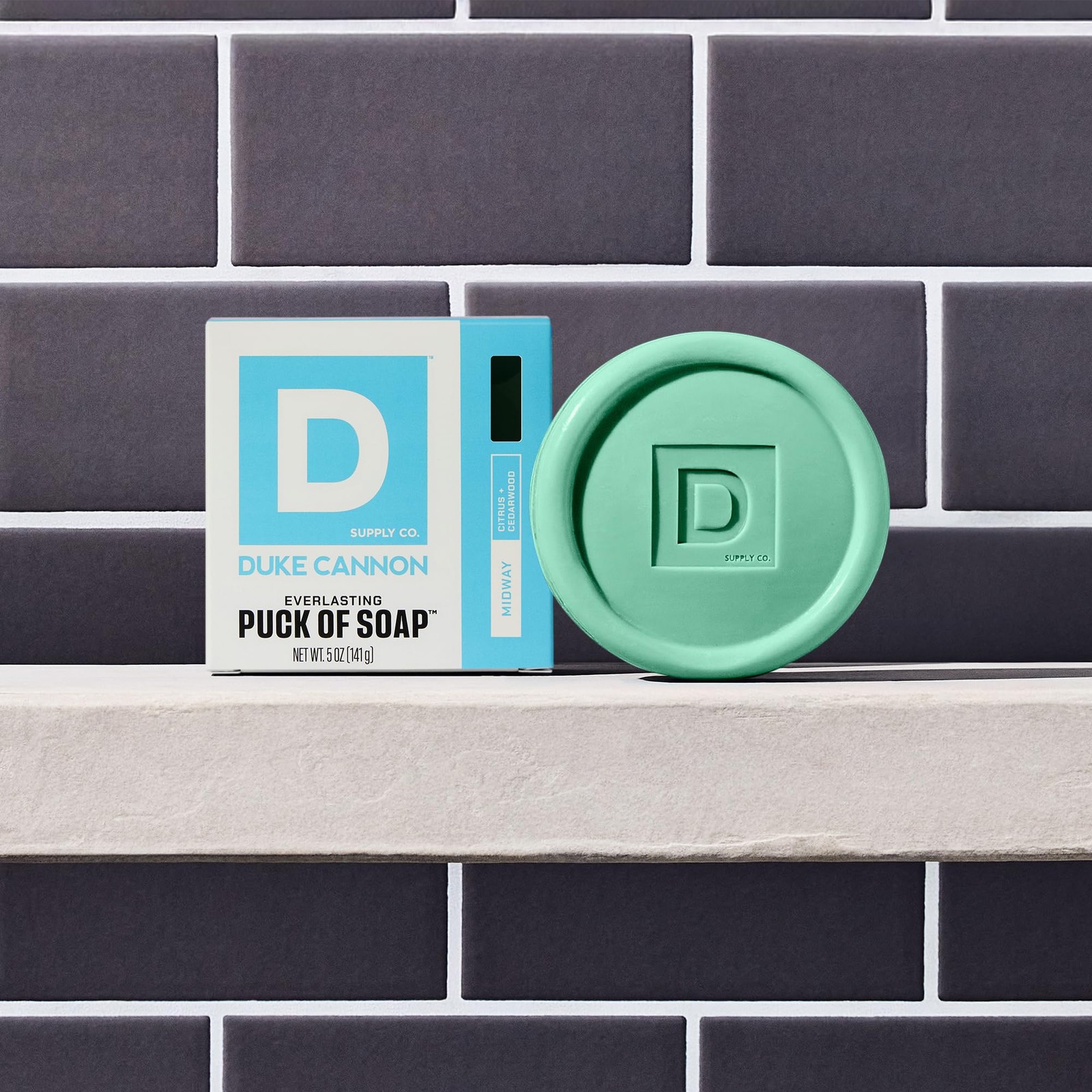 Duke Cannon Supply Co. Bar Soap Puck – Men’s Rounded 5 Ounce (Pack of 1)