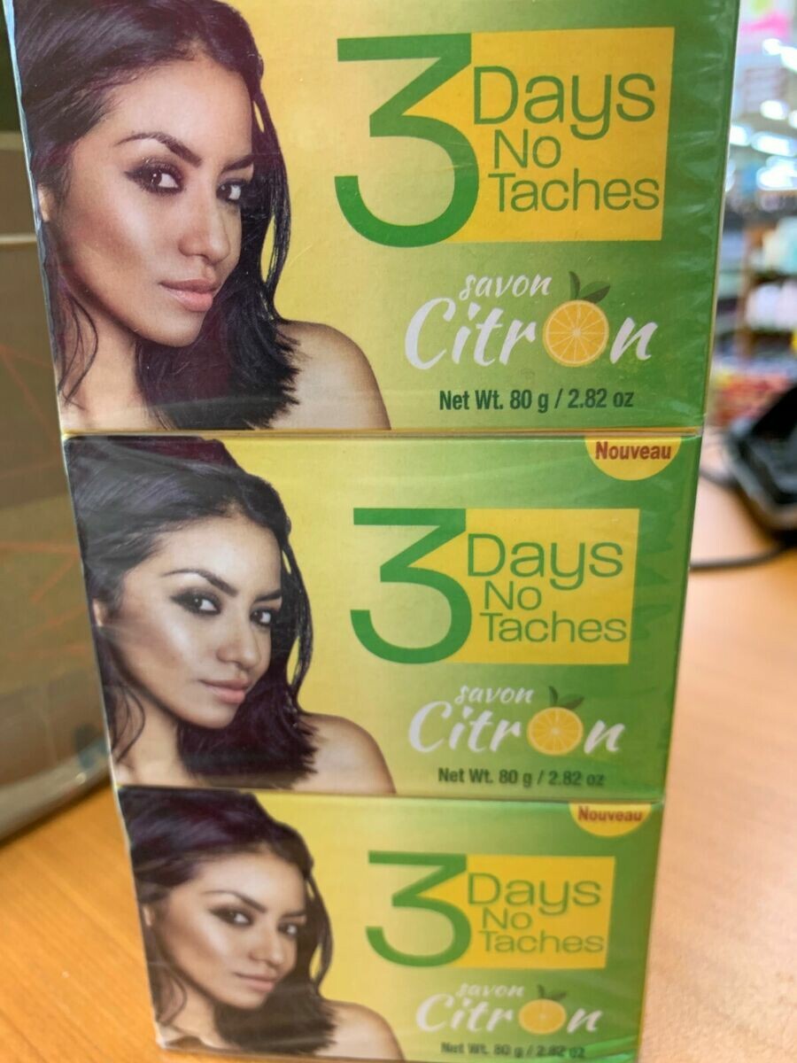3 days no Taches lemon soap ( Pack Of 3 )