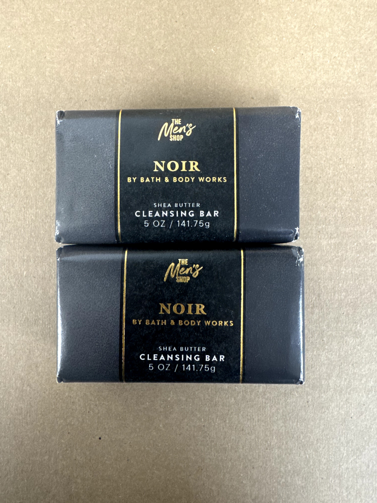 Bath & Body Works Noir Shea Butter Cleansing Bar Soap Sealed 5 oz MULTIPACK NEW