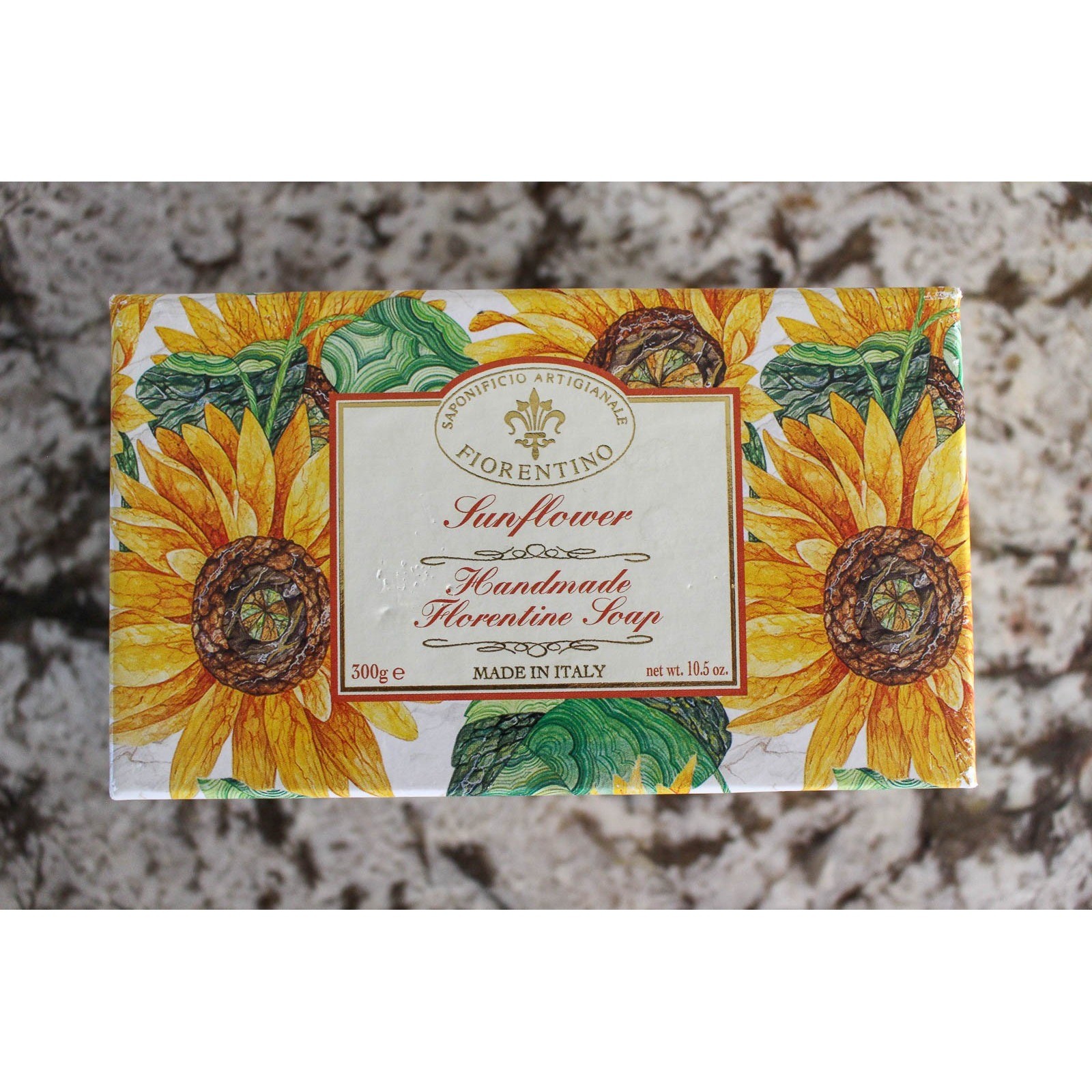 Saponificio Artigianale Fiorentino Soap 10.5 oz Sunflower Handmade in Italy